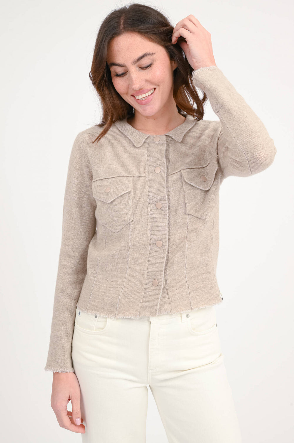 HENRY CHRIST Cashmere/Cotton Jacket