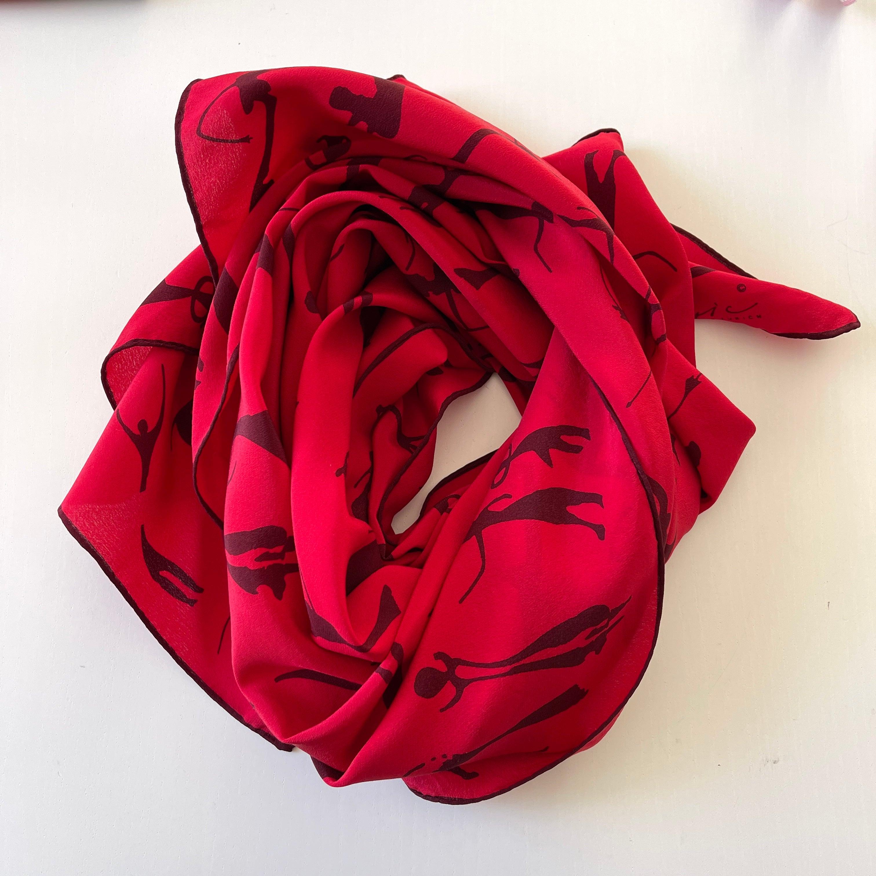 FABRIC FRONTLINE Silk Scarf