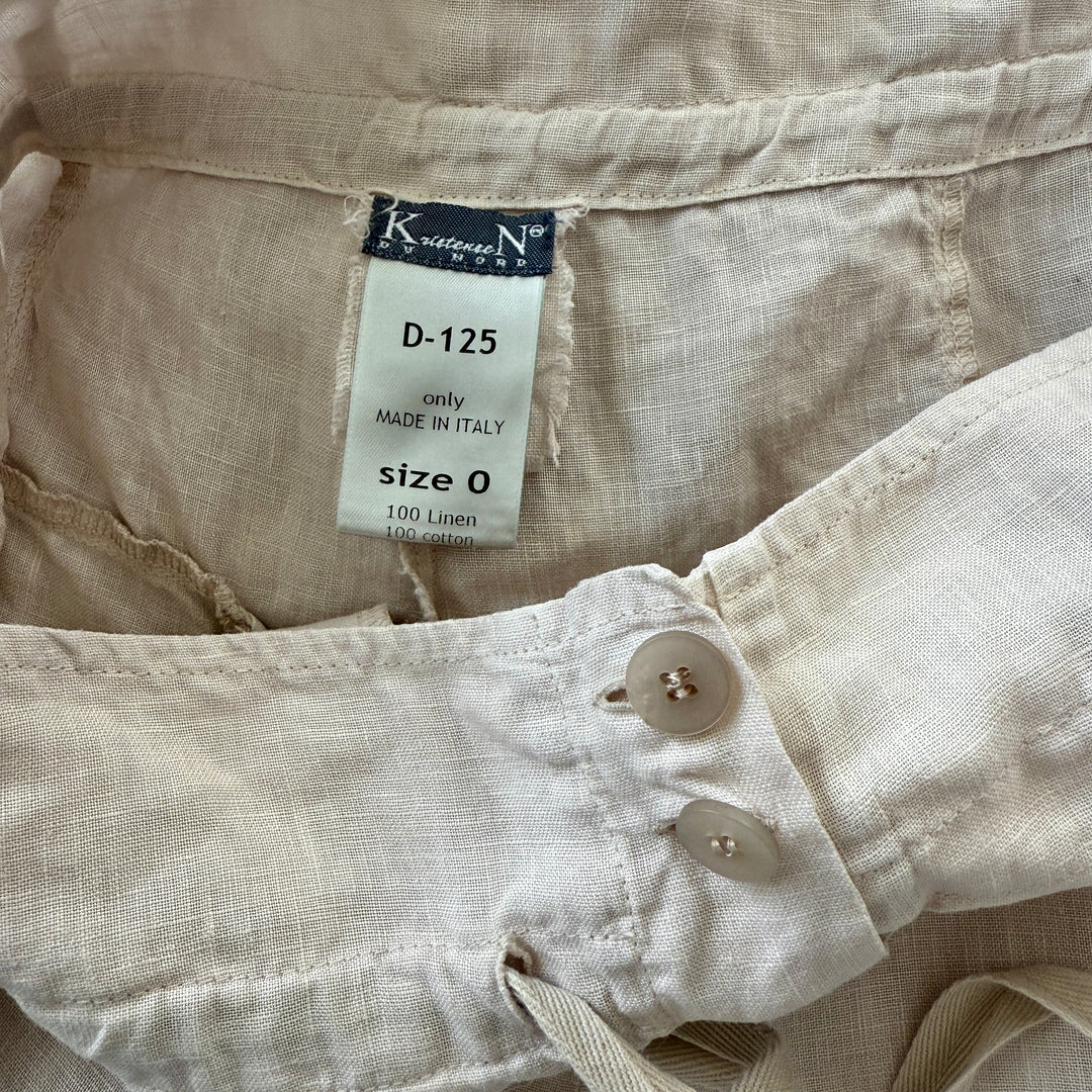 KRISTENSEN DU NORD New Linen Pants