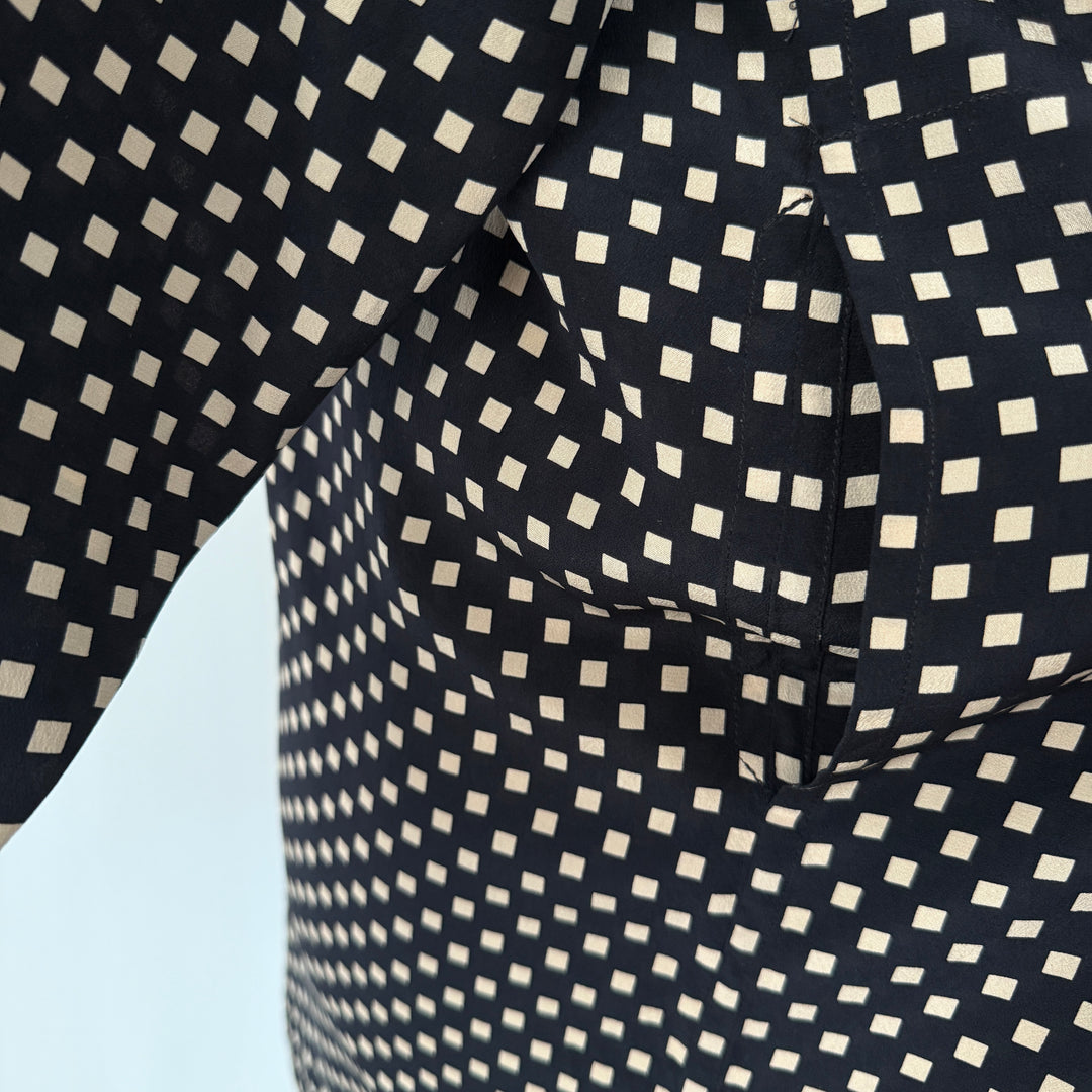 CHRISTA DE CAROUGE Silk Shirt/Dress