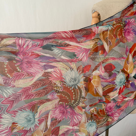 FABRIC FRONTLINE New Silk Scarf