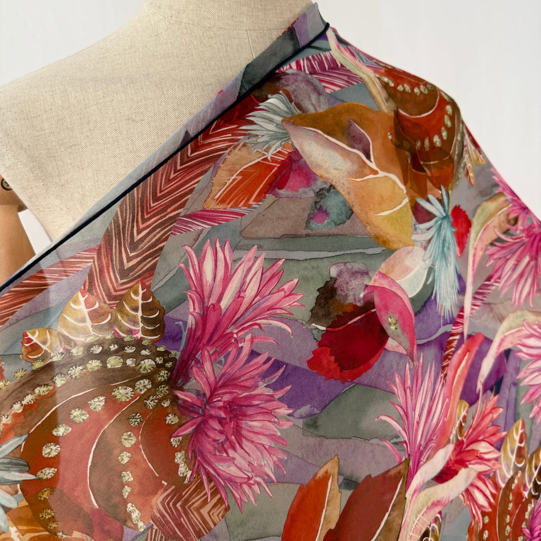 FABRIC FRONTLINE New Silk Scarf
