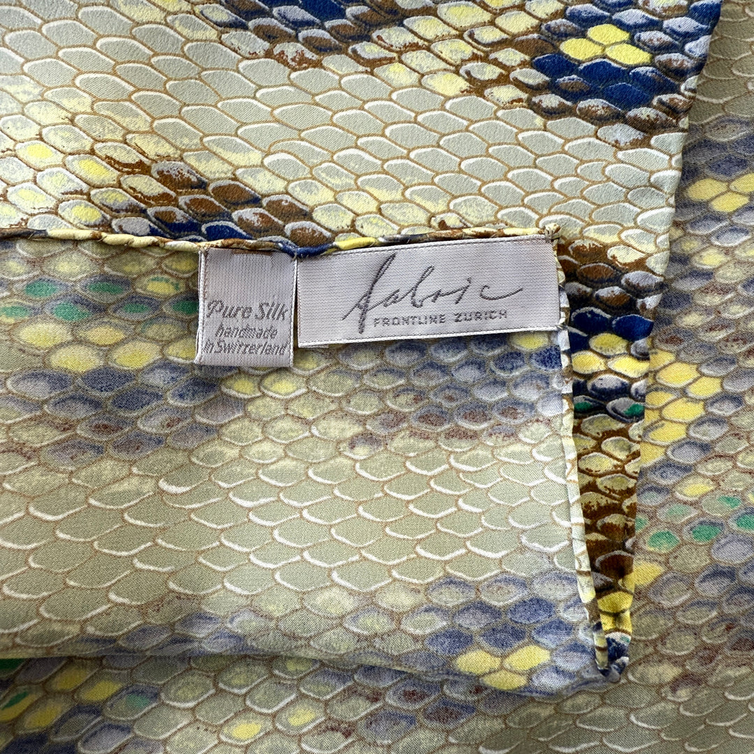 FABRIC FRONTLINE New Silk Scarf