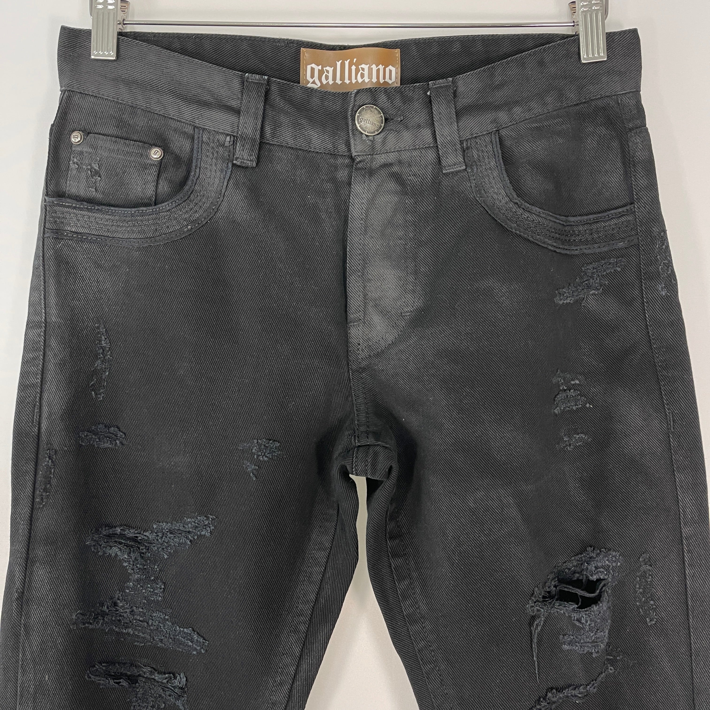 JOHN GALLIANO Black Jeans