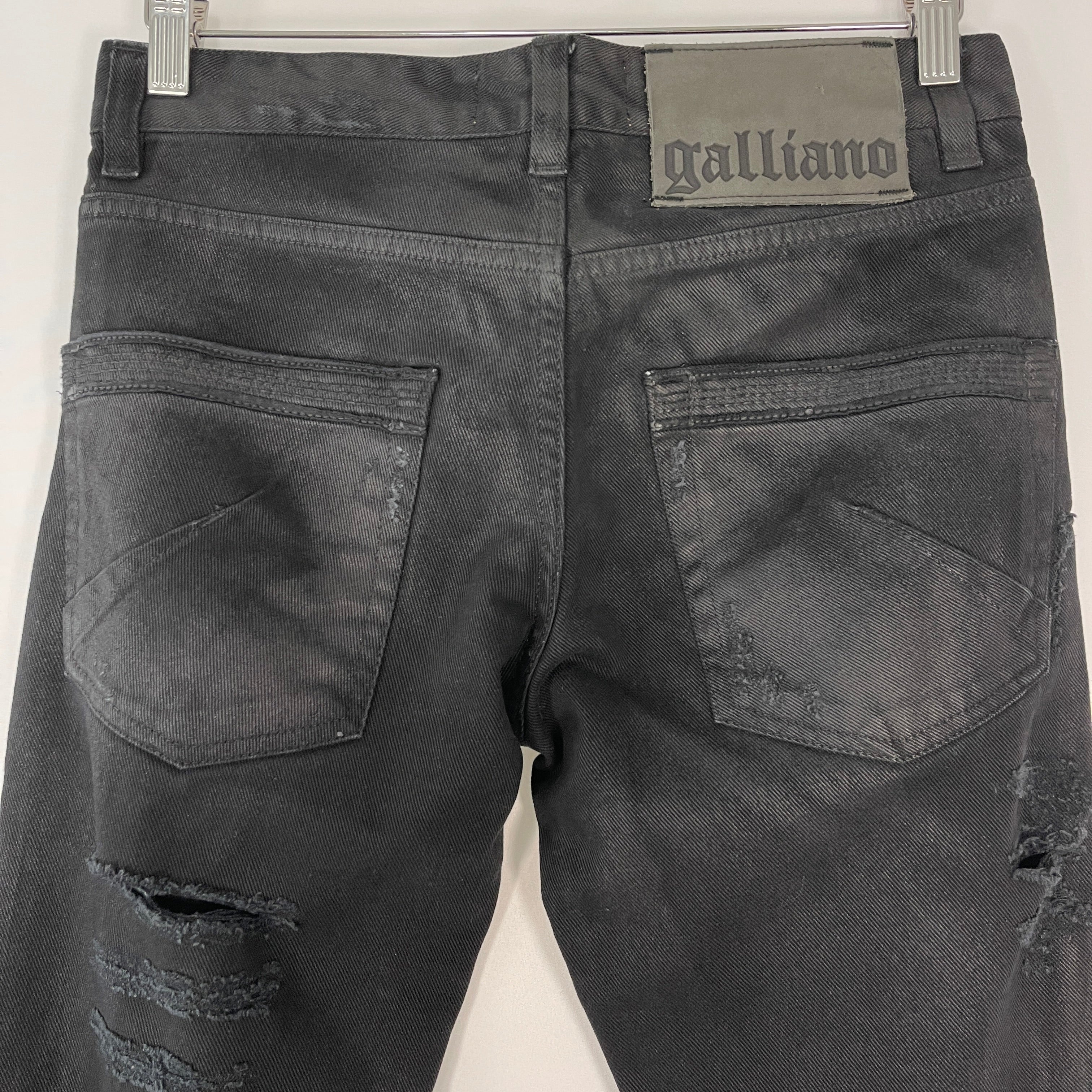 JOHN GALLIANO Black Jeans