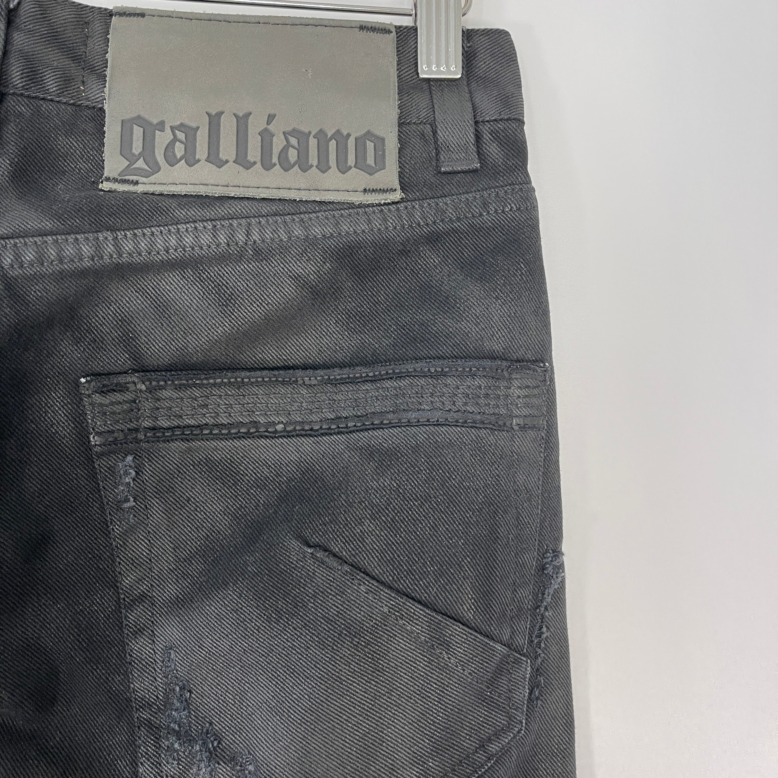 JOHN GALLIANO Black Jeans