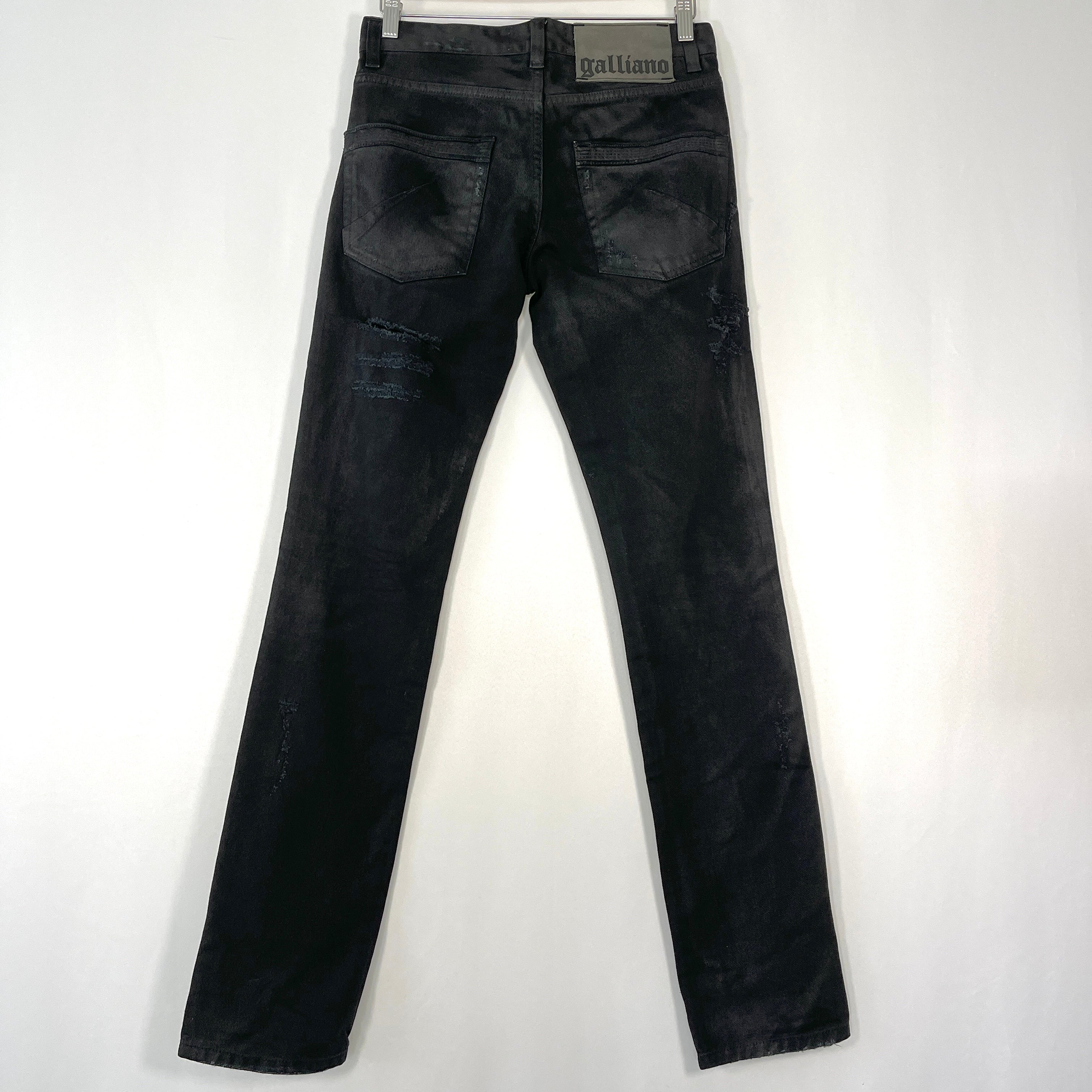 JOHN GALLIANO Black Jeans