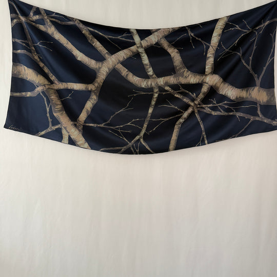 FABRIC FRONTLINE Silk Scarf