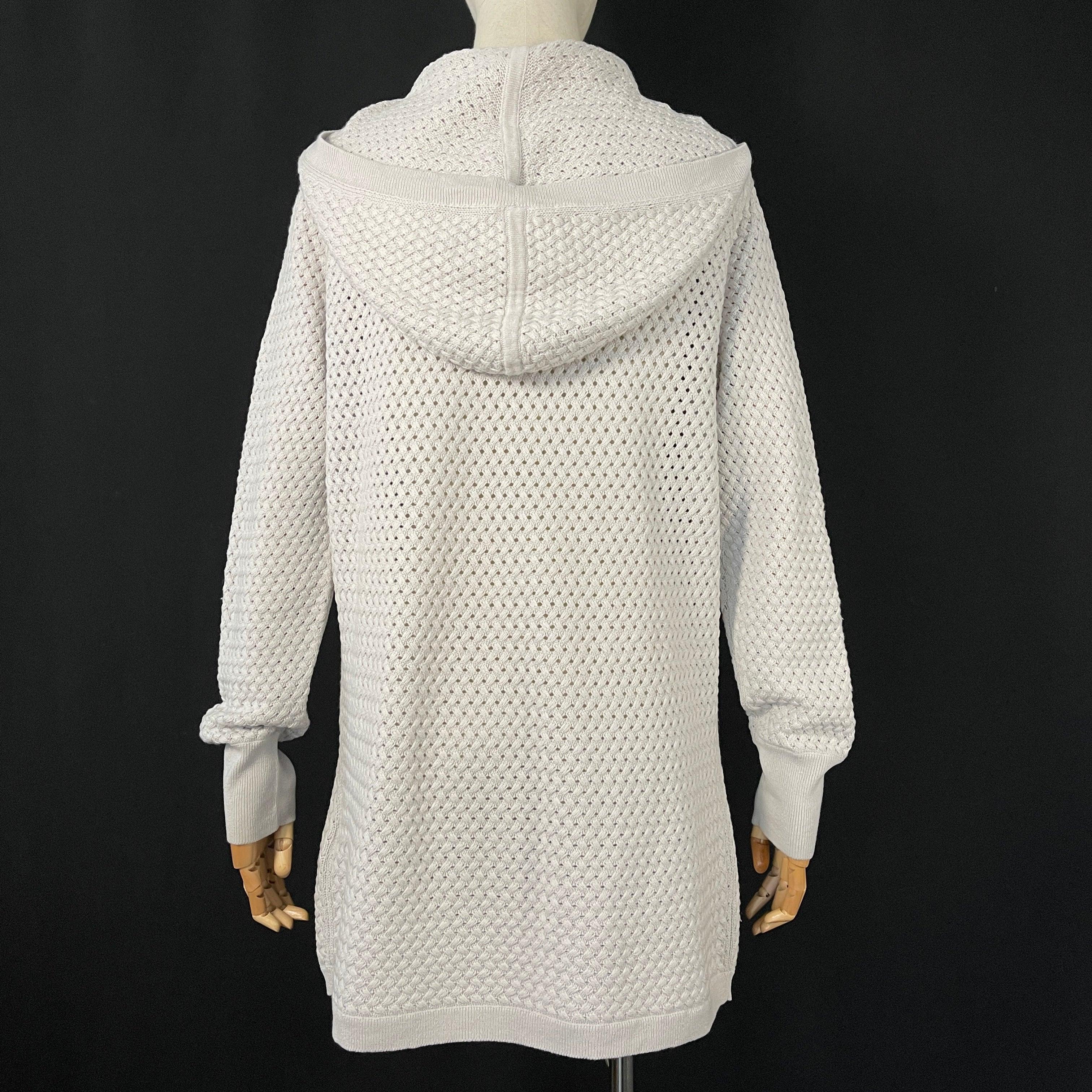 ALLUDE Hooded Cardigan