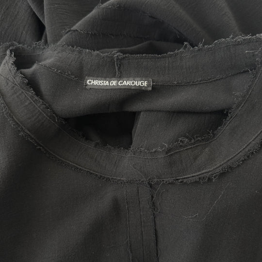 CHRISTA DE CAROUGE Black Dress