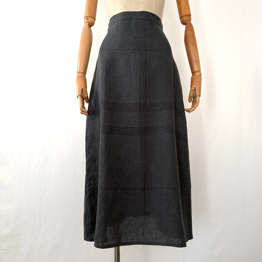 BARBARA LANG Linen Skirt