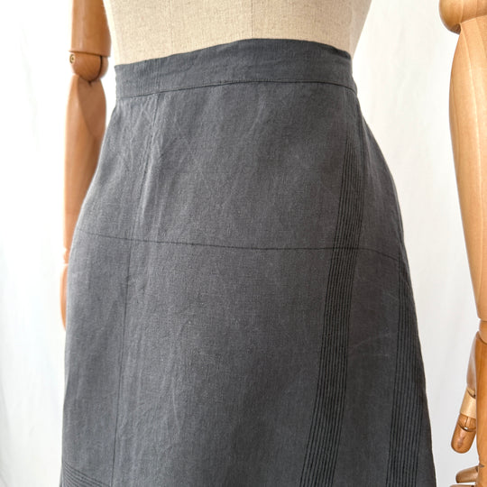 BARBARA LANG Linen Skirt
