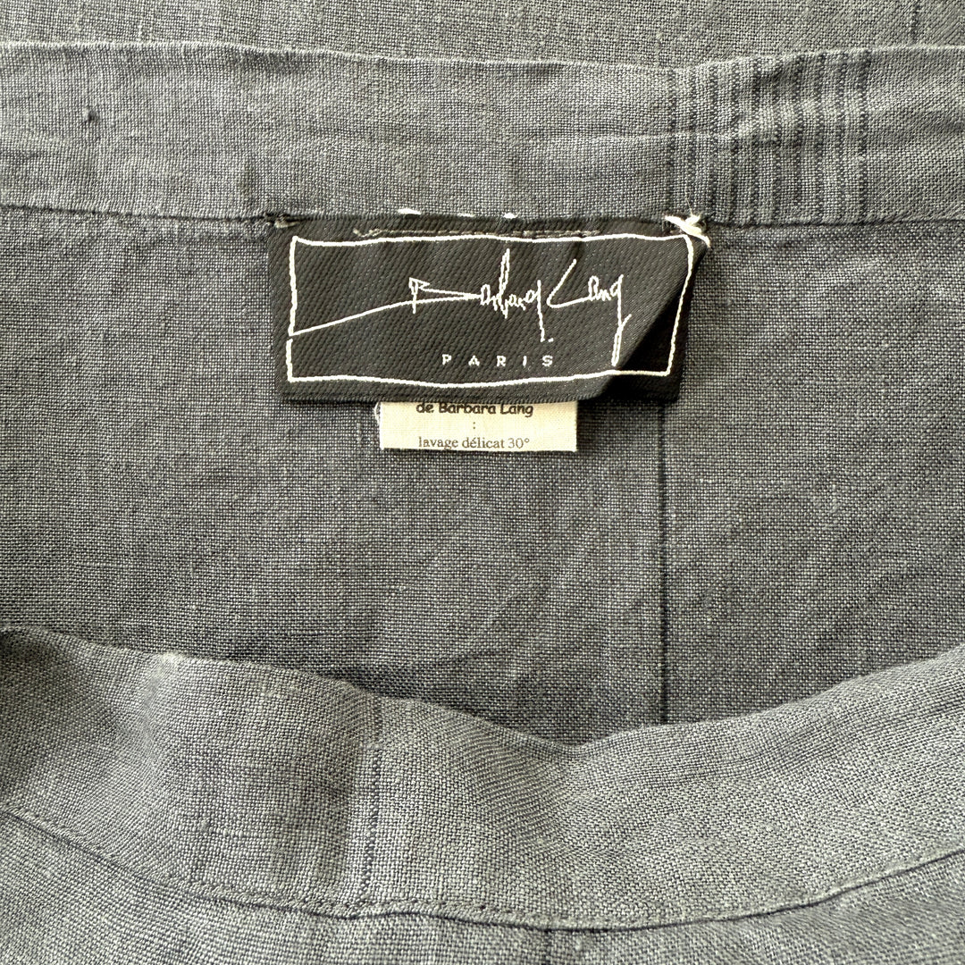 BARBARA LANG Linen Skirt