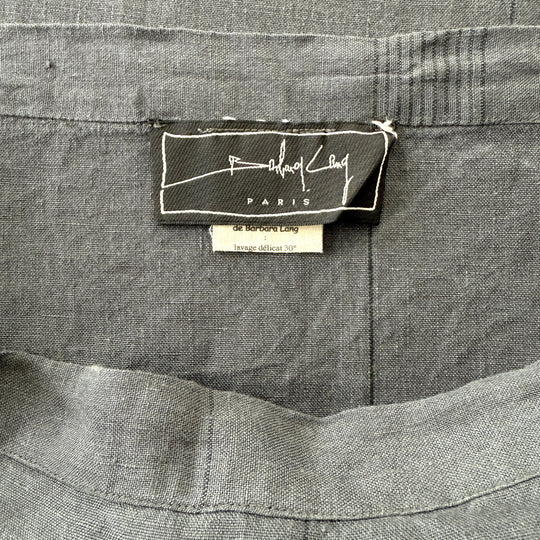 BARBARA LANG Linen Skirt