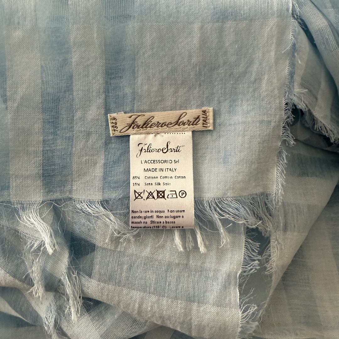 FALIERO SARTI New Cotton/Silk Scarf