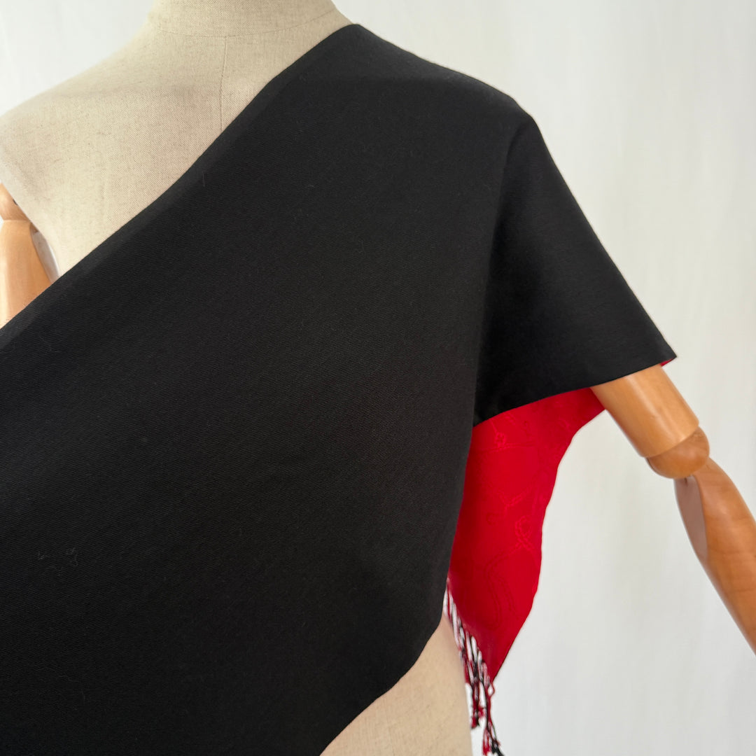 SHANGHAI TANG Silk/Cashmere/Wool New Scarf