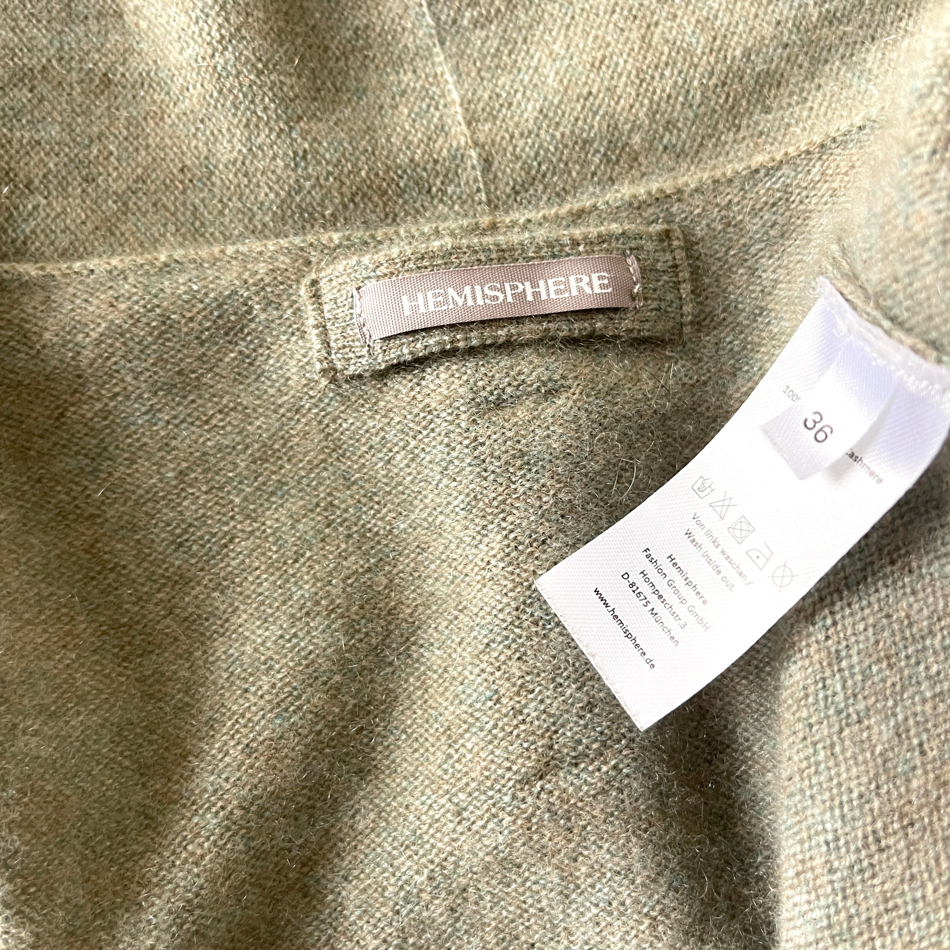 HEMISPHERE Cashmere Cardigan