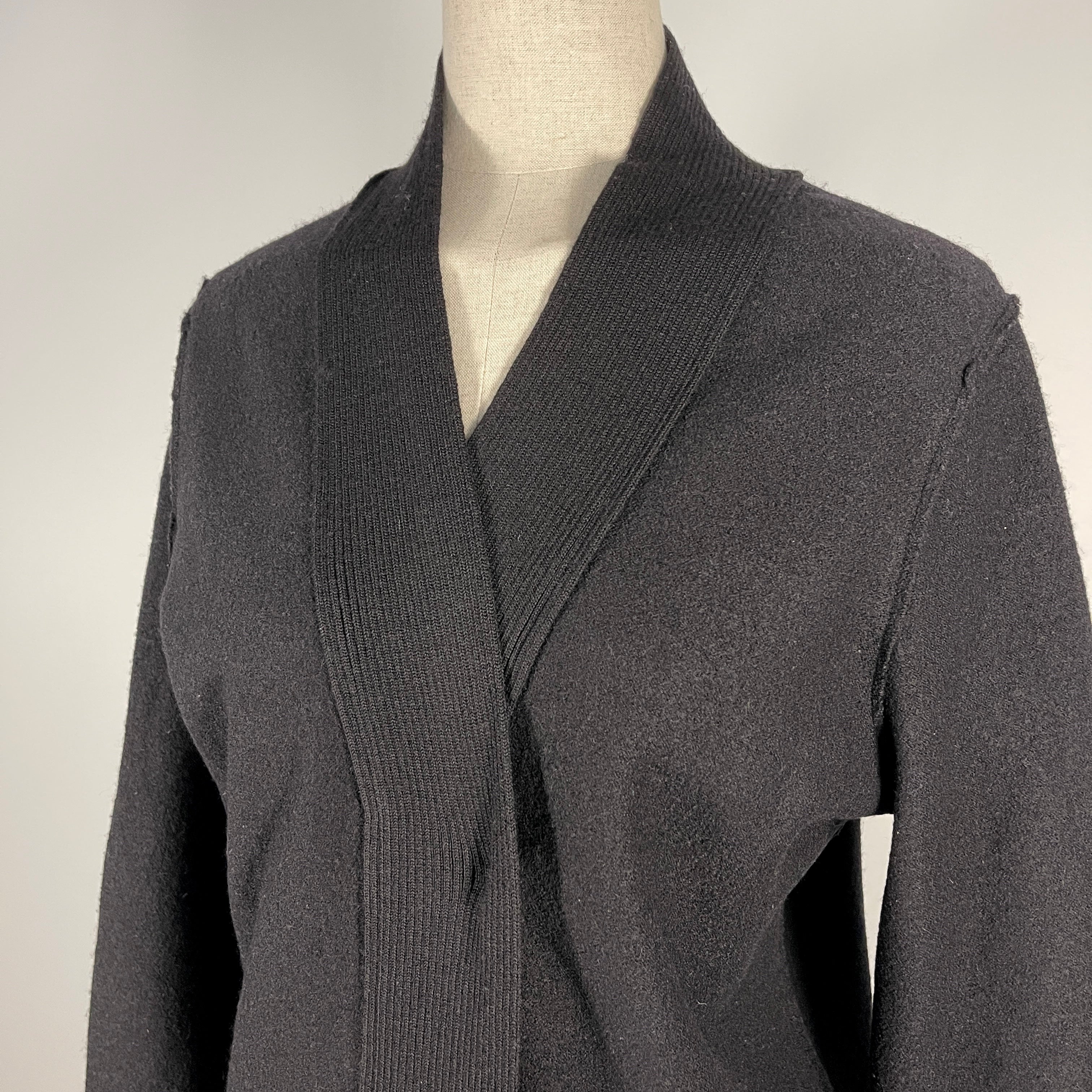 RUNDHOLZ (no tags) Boiled Wool Cardigan