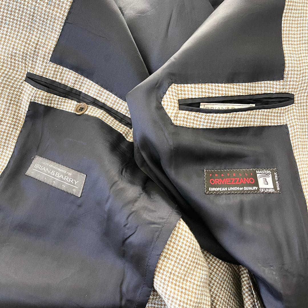 BRIAN & BARRY by Fratelli Ormezzano Linen Jacket