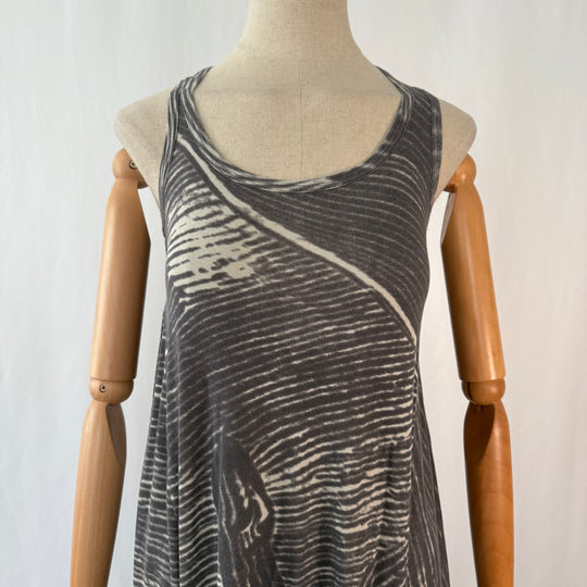 RUNDHOLZ Gray Cotton Dress