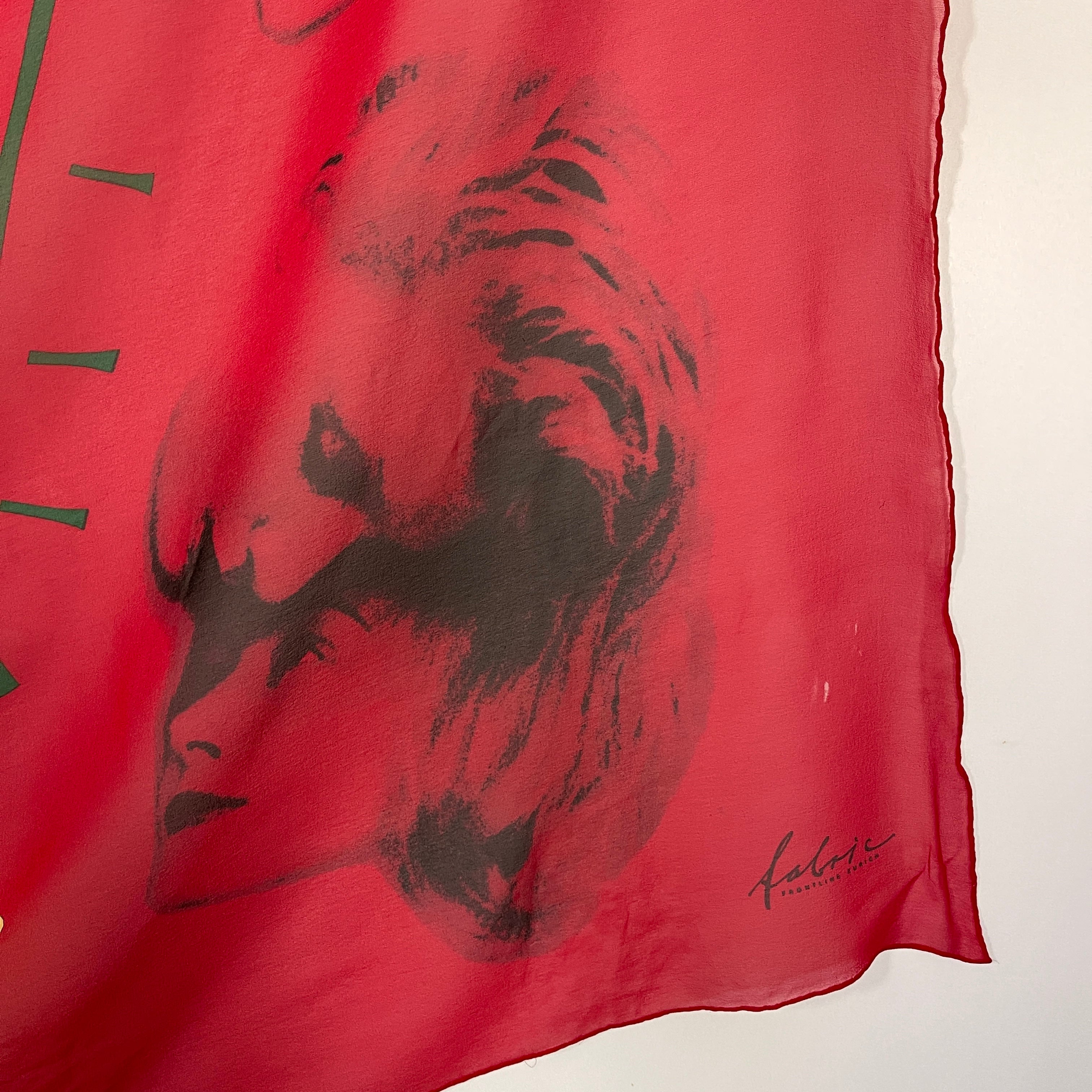 FABRIC FRONTLINE Silk Scarf