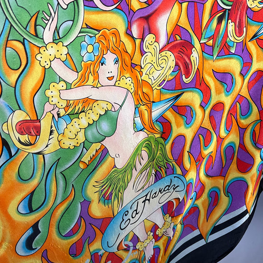 ED HARDY by Christian Audigier  Silk Scarf
