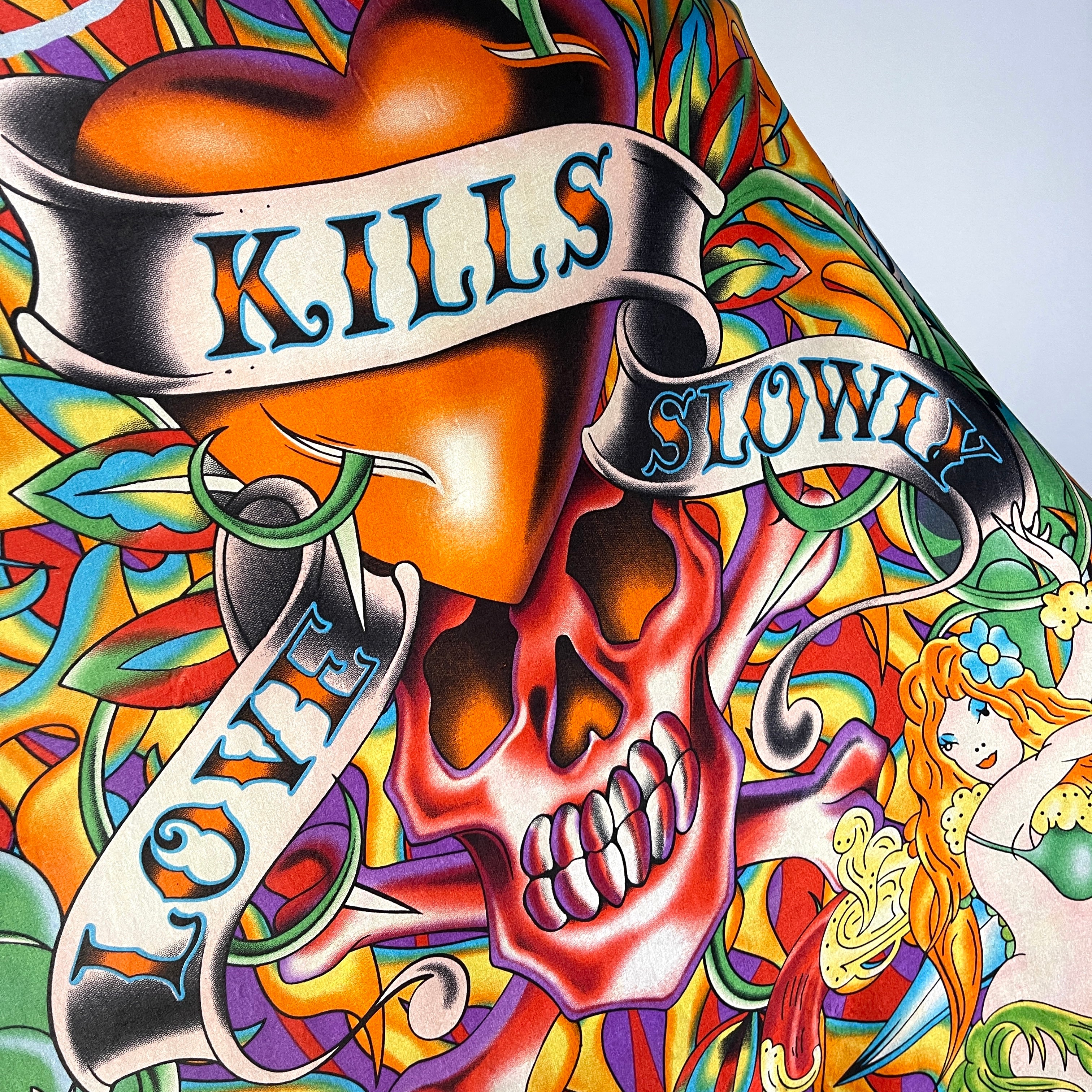 ED HARDY by Christian Audigier  Silk Scarf