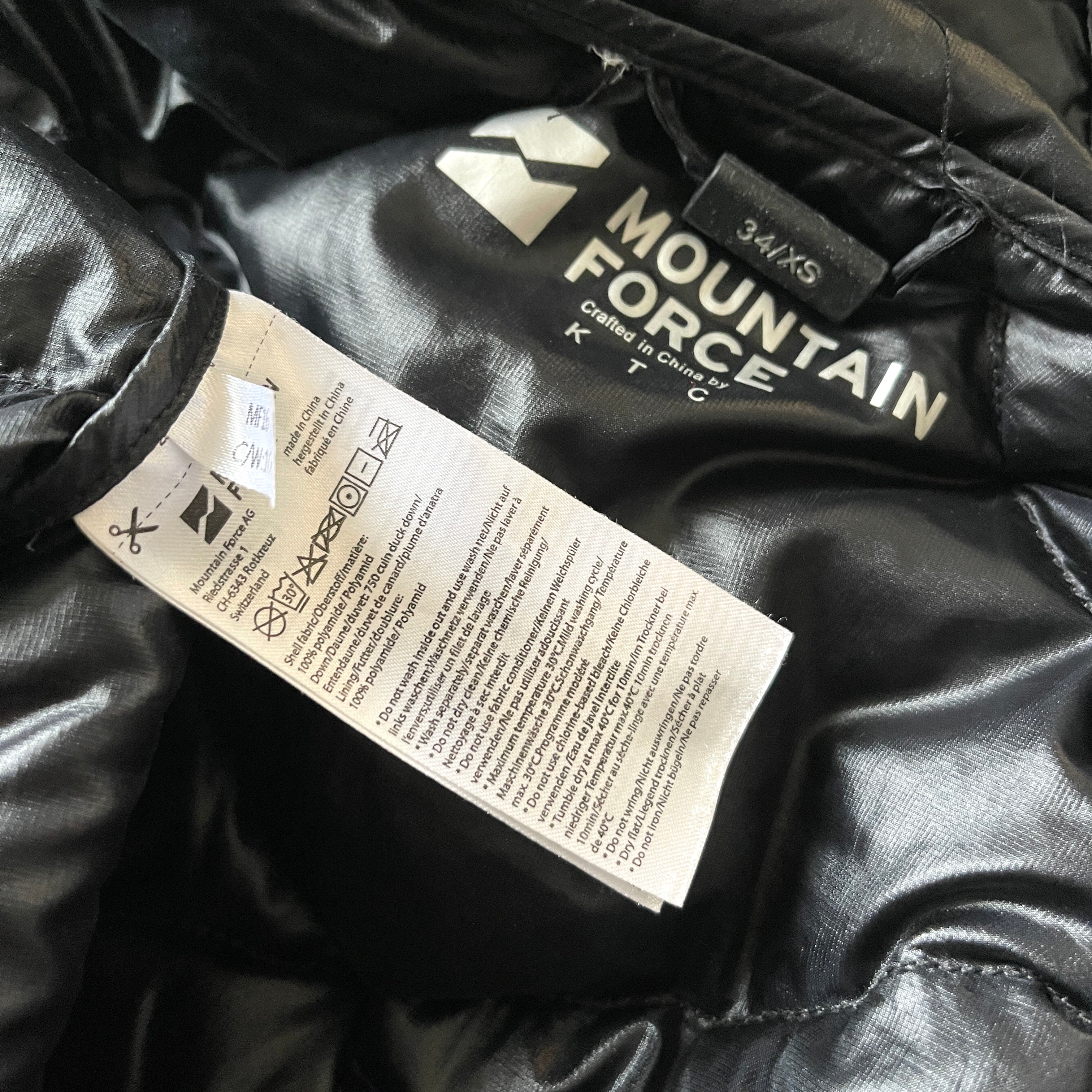 MOUNTAIN FORCE Down Jacket