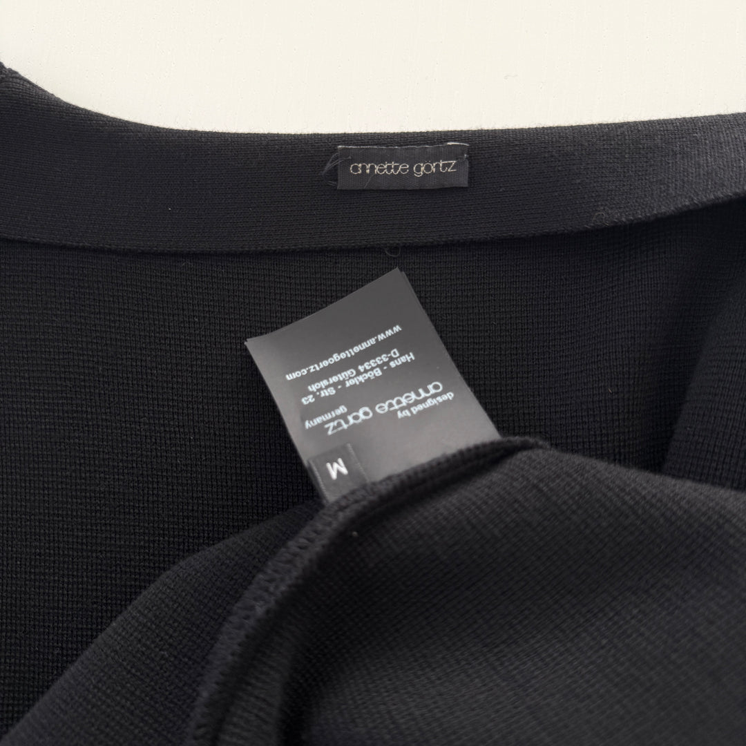 ANNETTE GÖRTZ Black Wool Cardigan