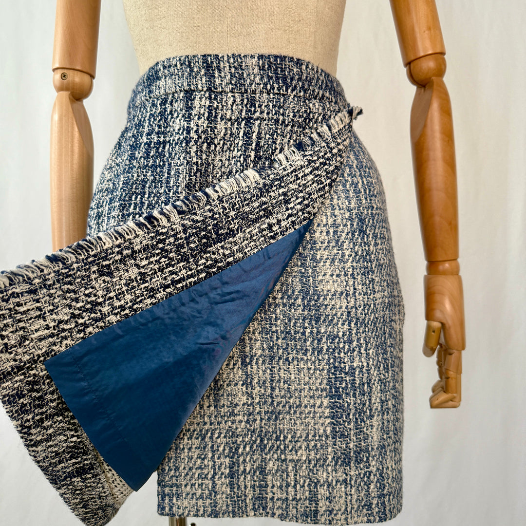 AKRIS Tweed Skirt