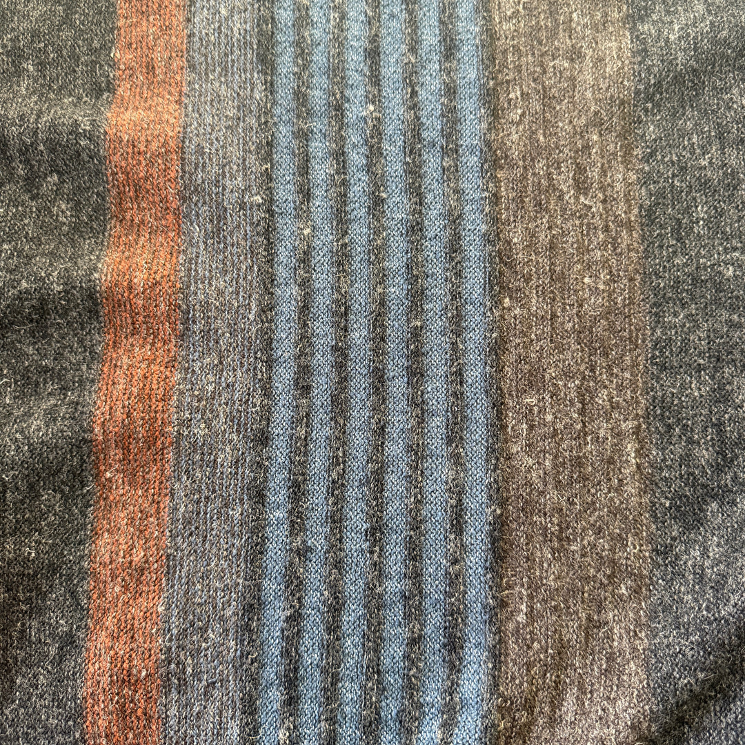 RARE 1970s ISSEY MIYAKE Archival Knit Scarf - Silk & Wool Blend - All Style Co. Tag