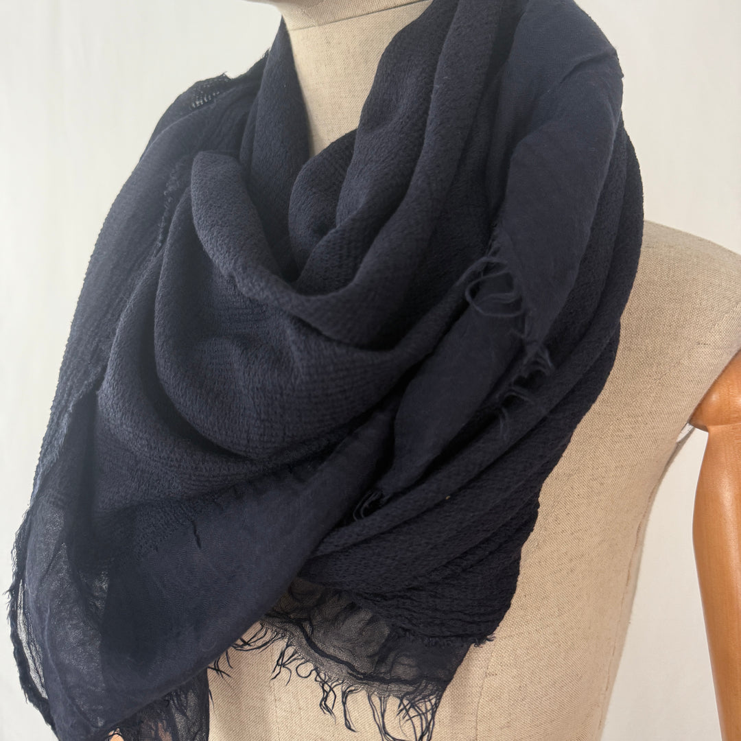 FALIERO SARTI Dark Blue Scarf