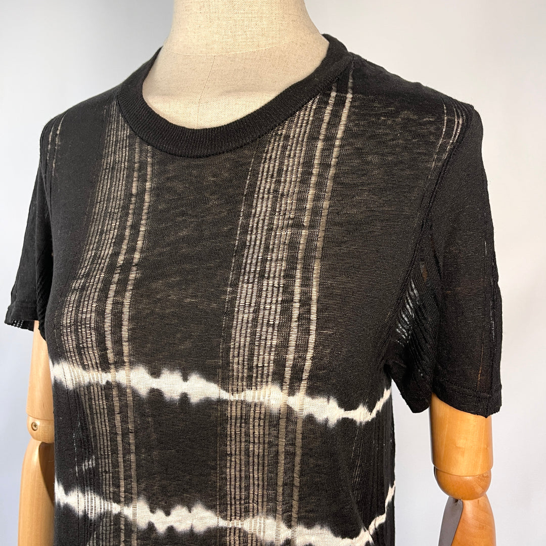 BALMAIN Linen T-Shit Dress