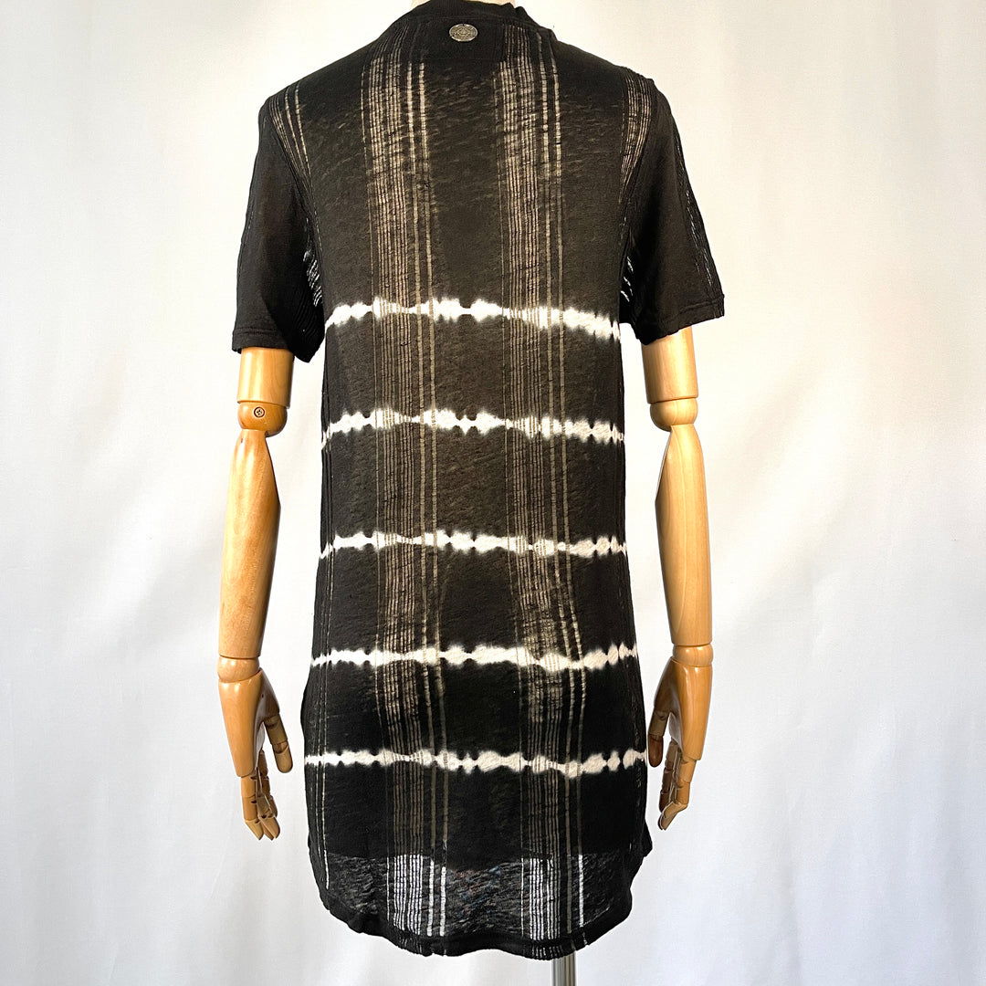 BALMAIN Linen T-Shit Dress