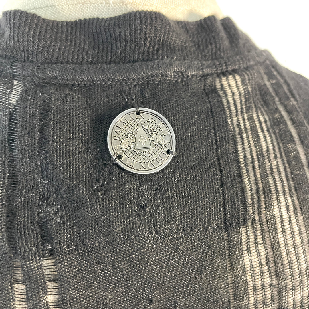 BALMAIN Linen T-Shit Dress
