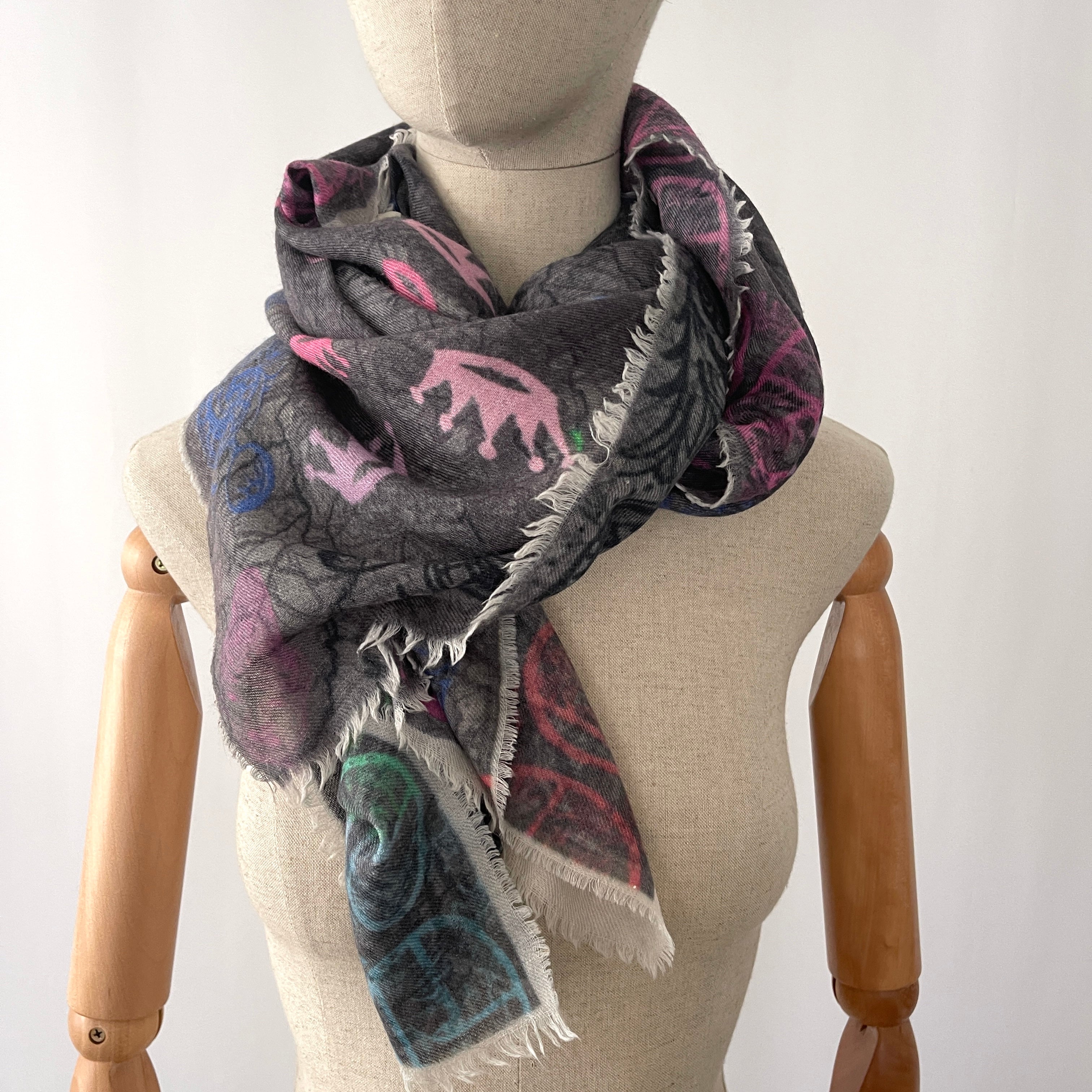 HENRY CHRIST New Cashmere Scarf