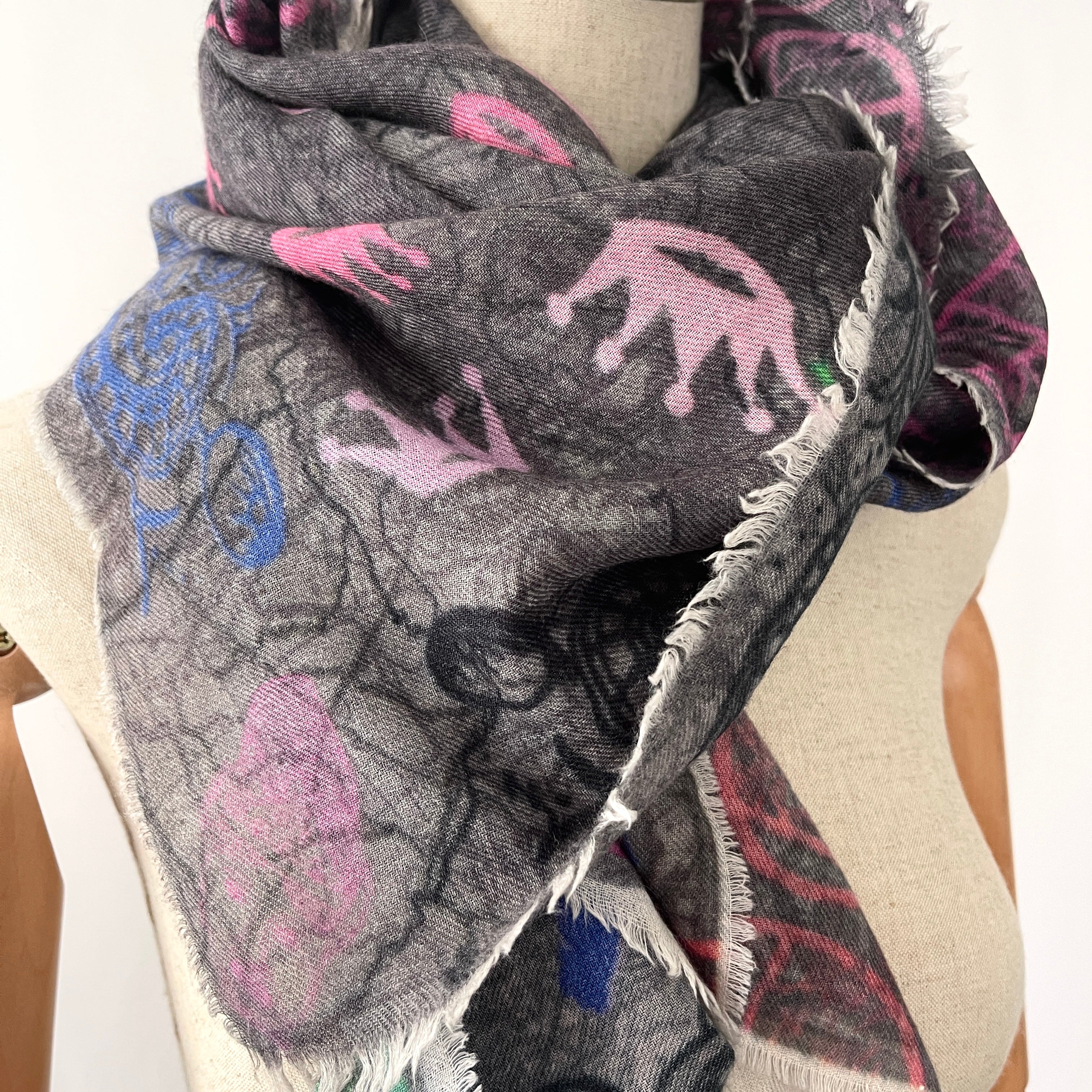 HENRY CHRIST New Cashmere Scarf