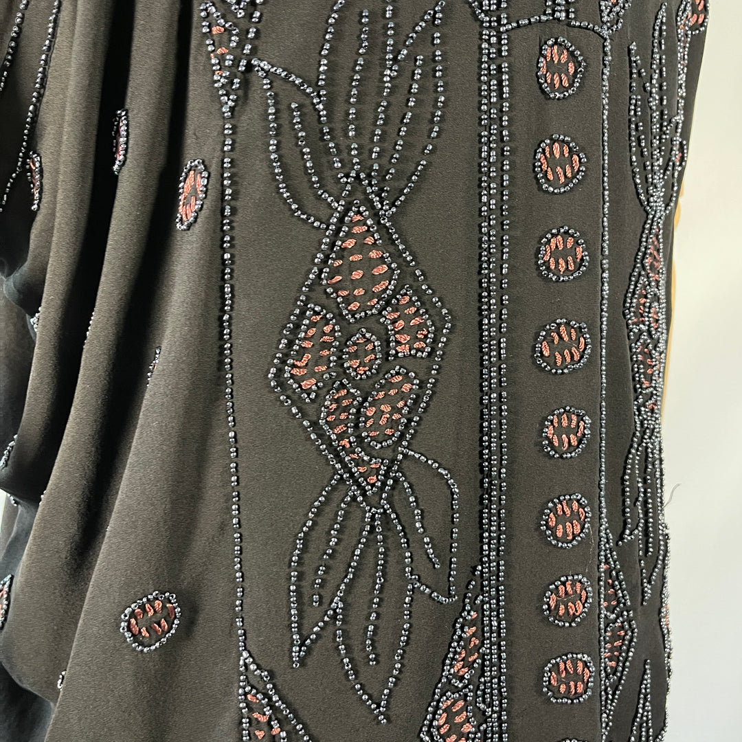 DIANE Von FURSTENBERG Silk Beaded Dress