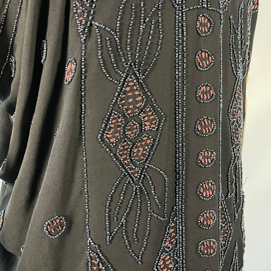 DIANE Von FURSTENBERG Silk Beaded Dress