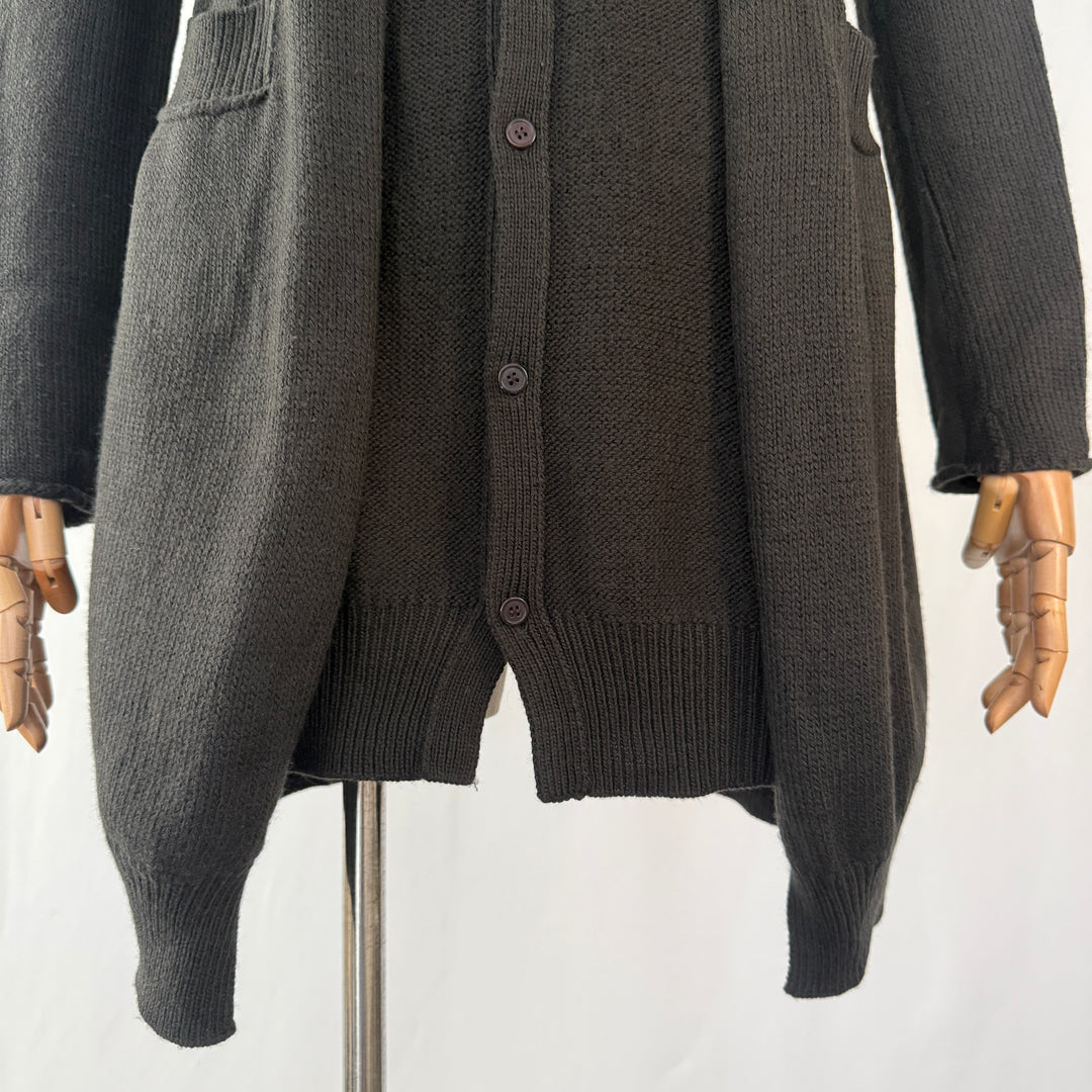 YOHJI YAMAMOTO Wool Cardigan