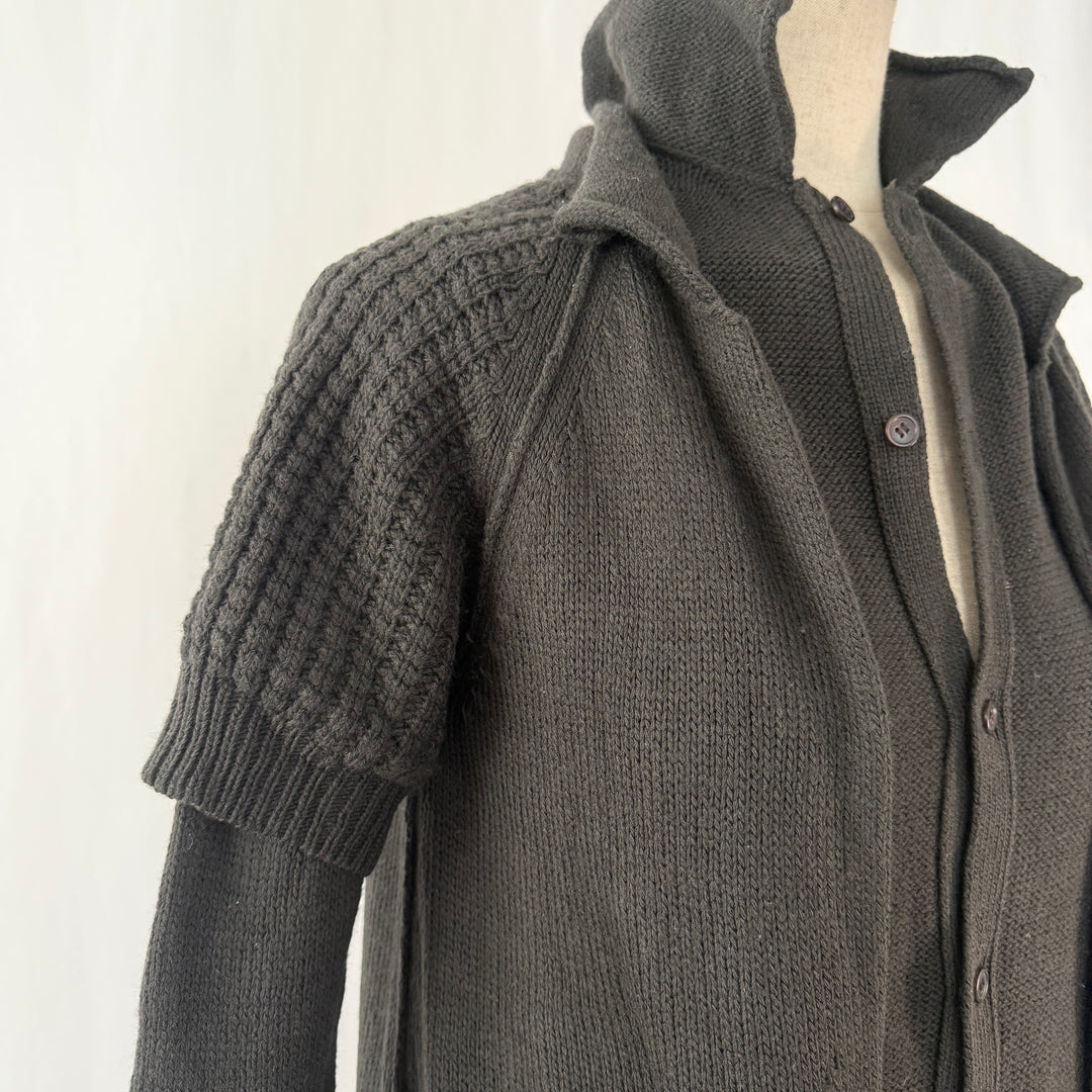 YOHJI YAMAMOTO Wool Cardigan