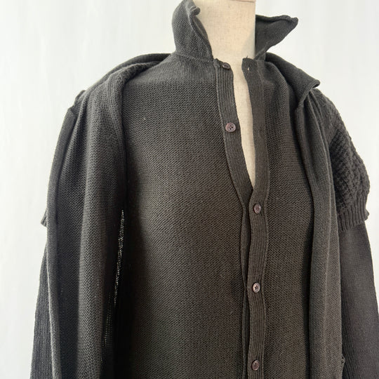 YOHJI YAMAMOTO Wool Cardigan