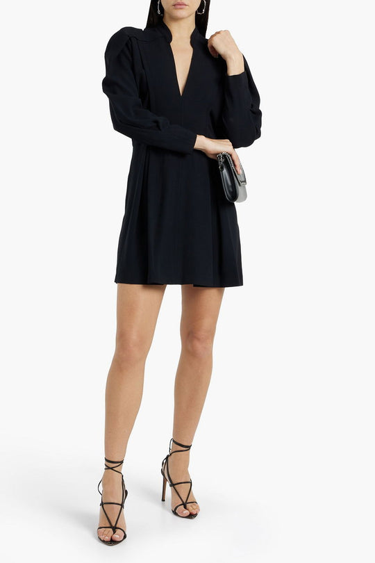 IRO Jiji Pleated Crepe  Dress