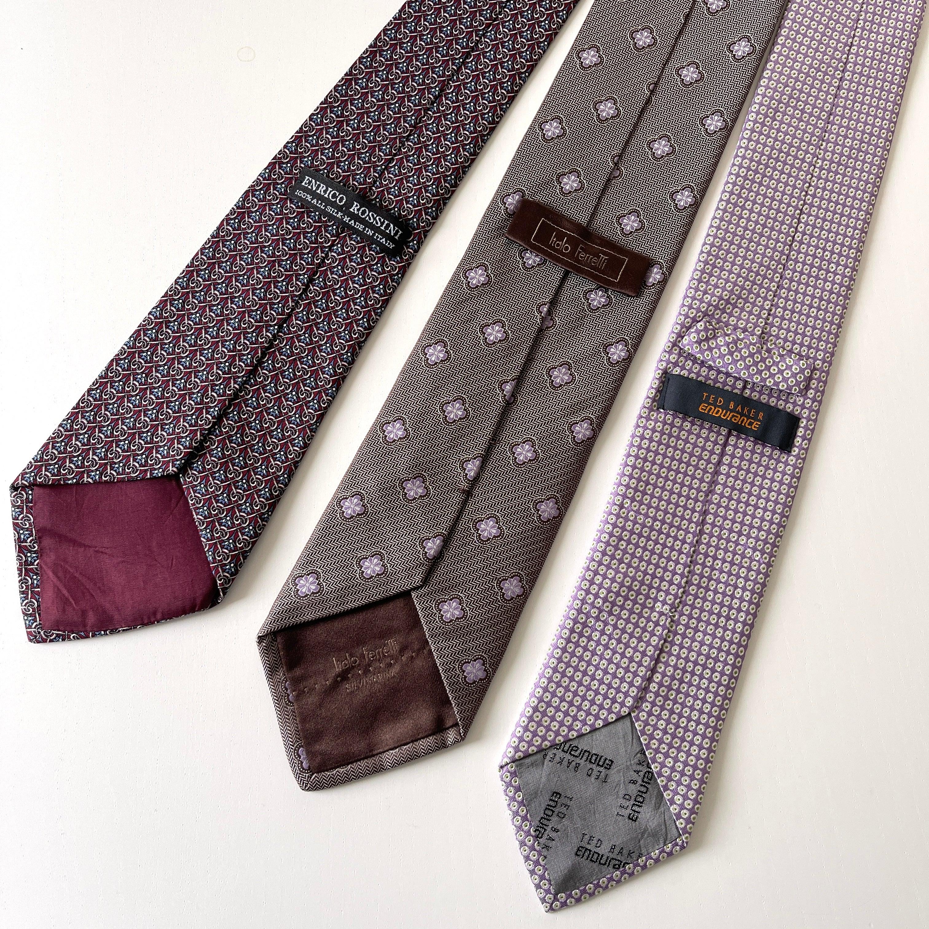 SET OF 3 SILK TIES