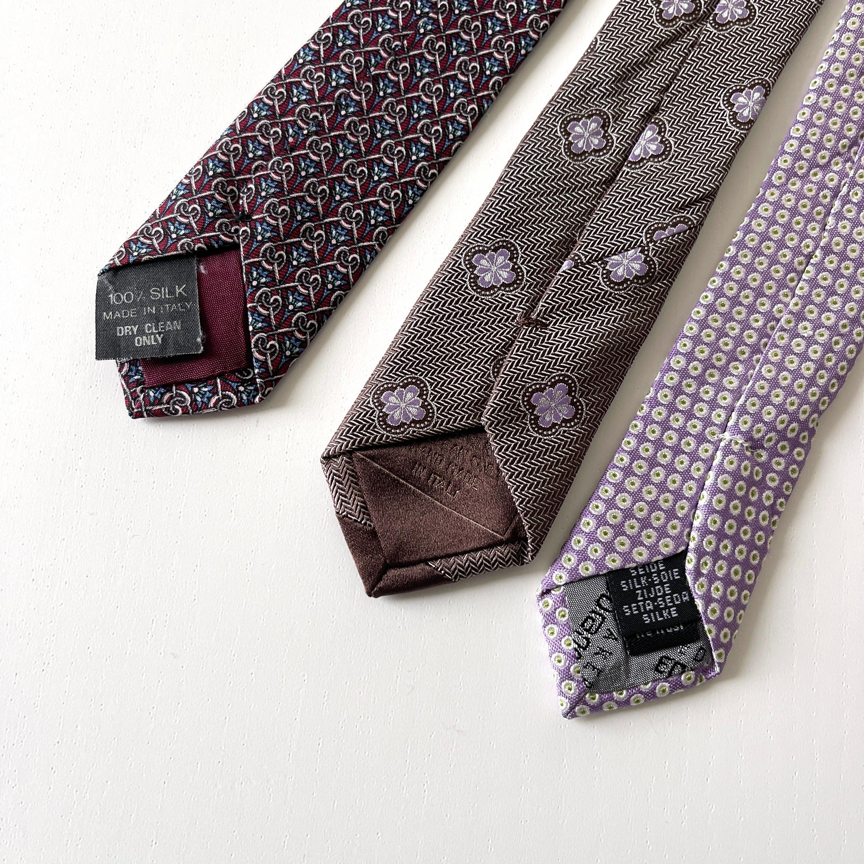 SET OF 3 SILK TIES