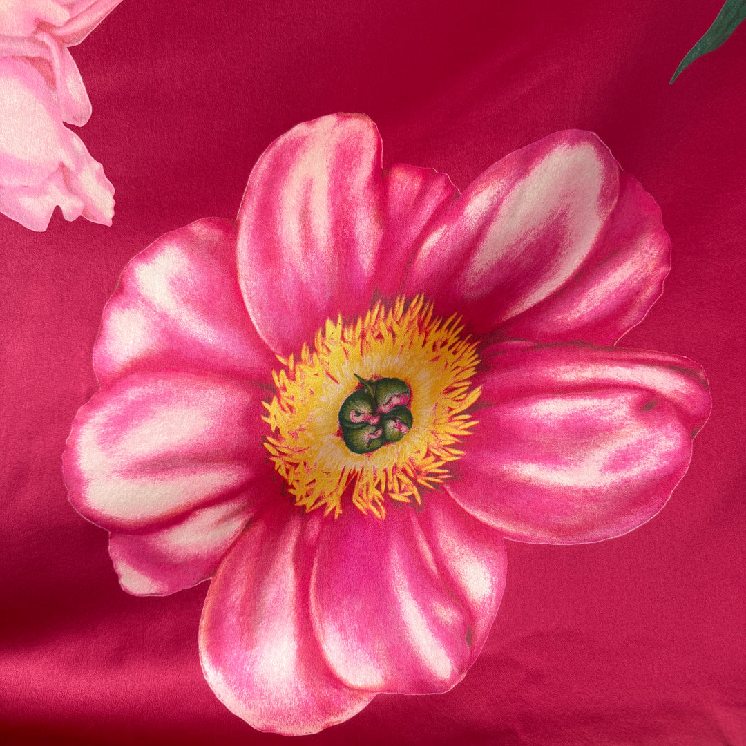 FABRIC FRONTLINE Satin Silk Scarf