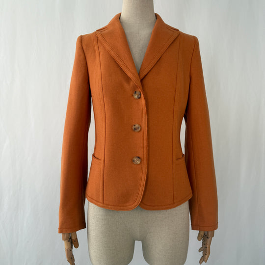 AKRIS Wool/Angora Blazer