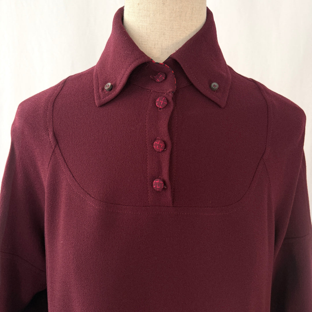 EN SOIE enSoie Zurich "Serge" wool dress