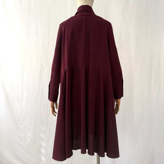 EN SOIE enSoie Zurich "Serge" wool dress