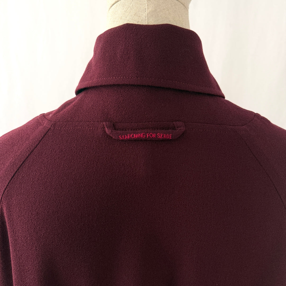 EN SOIE enSoie Zurich "Serge" wool dress